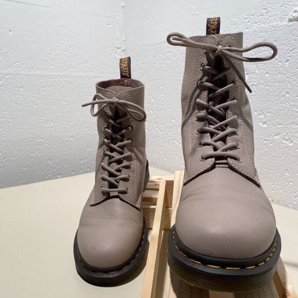 Dr. Martens Women's 1460 Pascal Nubuck Lace-up Boots - Picture 3 of 14